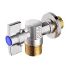 Precision copper Angle valve ball core fully open large flow thickened switch ball valve for cold and hot water gas water heaters Application Scenario